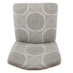 Homepop 24" Parsons Counter Stool - Gray Medallion - Grey -Elegance Barware 00d3144b edad 444c 9864 b69518b9d0f7