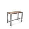 Aurelle Home Walnut Modern Counter Table - Brown -Elegance Barware 01922783 7fc5 4c73 b9e0 b859d175147d