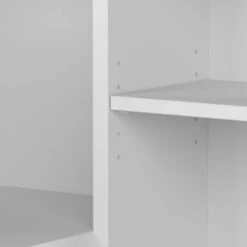 Studio C Corner Bar Cabinet By Bush Business Furniture - White -Elegance Barware 03252556 4a3e 4460 b858 f3eb4ebdbb46