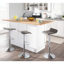 Porch & Den Tower Contemporary Ale Adjustable Barstools (Set Of 2) - White -Elegance Barware 033ff839 1129 41af a9ea cbfcf5e5f7c8
