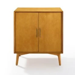 Landon Bar Cabinet In Acorn - 31.75"W X 19"d X 36"H - 31.75"W X 19"d X 36"H - MDF/Wood - Acorn -Elegance Barware 04057c55 8379 43c9 a38f ee3461975c1a