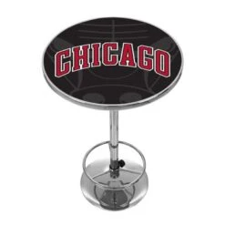 NBA Chrome Pub Table - Fade - 31"H - Detroit Pistons -Elegance Barware 04b3f6a5 37c2 4bf2 aa78 b6dc2b3e2fde
