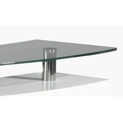 Somette Xandra White Bar - 21.26"W X 47.24"D X 42.01H - Metal - White -Elegance Barware 04ed35ec 2596 452c 953c bb777afcf1d2