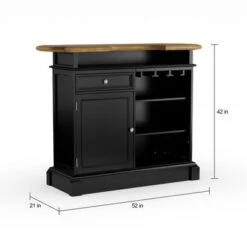 Gracewood Hollow Caci Americana Bar - Black -Elegance Barware 04fbb66c b1f2 426d a02d 4b10f2649887