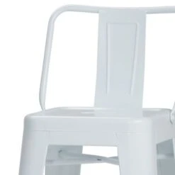 WYNDENHALL Josephine Industrial Metal Stool (Set Of 4) - Teal Blue - Counter Height - 23-28 In. -Elegance Barware 090048c0 855d 4729 8462 7b92e0495ee2