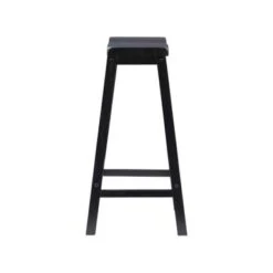 Ernlee Saddle Bar Stool Antique Black -Elegance Barware 0961308b dc1b 403d 82ec 2c6fa34a2a5b