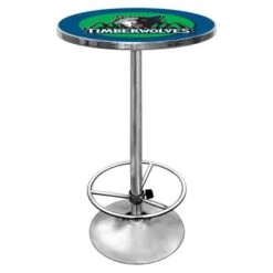 Official NBA Chrome Pub Table - Oklahoma City Thunder Nba Chrome Pub Table -Elegance Barware 0a1bcad4 9d25 4526 9cab c96126f5cfec