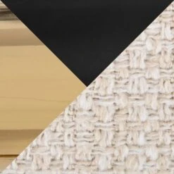 Silver Orchid Vallberga 30" Fixed-Height Bar Stool With Metal Base & Round Gold Footrest (Set Of 2) - Cream Noise Fabric/Black Metal Base -Elegance Barware 0a5bc31d 10cc 4db2 a8e8 c4f513d419c2