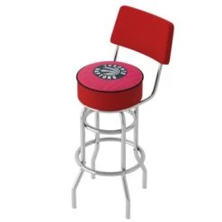 NBA Swivel Bar Stool With Back - City - 20" X 20" X 41.75" - Philadelphia 76ers -Elegance Barware 0b22ed5b 2db5 4689 98bf 64718116279b