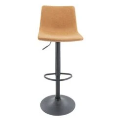 LeisureMod Tilbury Modern Adjustable Bar Stool With 360-Degree Swivel - 32.2 - Olive Green -Elegance Barware 0b58b349 2790 4188 893f 7377fc6b345b