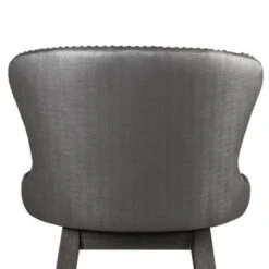 Hillsdale Furniture Rosabella Wood Swivel Stool - Wirebrush Gray - Counter Height -Elegance Barware 0b982430 8e99 4787 9ae6 38fd183df76e