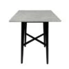 Kenilworth Modern Resin Square Bar Table By Christopher Knight Home - Gray Cement+ Black -Elegance Barware 0eb7fa10 b19a 41e0 b23e aed01f1e7b57