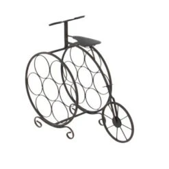 Brass Iron Rustic Wine Rack 19 X 21 X 9 - 19 X 21 X 9 - 19 X 21 X 9 - Copper -Elegance Barware 0eecff70 2506 4c7a 9a0f 1654a1a1b3ac