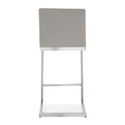 Helsinki Light Grey Steel Barstool (Set Of 2) - Set Of 2 - Light Grey - Bar Height -Elegance Barware 0f364502 a540 4d8f 9d92 38c7e05b51ad