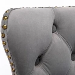 Clihome Set Of 2 Swivel Adjusatble Seat Height Velvet Barstools - Black -Elegance Barware 0f85e0b3 5611 48cb a1b8 c70e280ad4f4