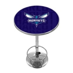 NBA Chrome Pub Table - City - Houston Rockets -Elegance Barware 1020483d 06a9 487e 8712 58adc20998aa