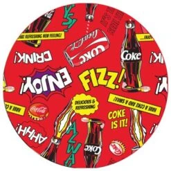 Coca-Cola Coca Cola Chrome Pub Table - Pop Art - Coke Pop Art Pub Table -Elegance Barware 12be2145 ec10 4d84 9e51 f73073d7e16d