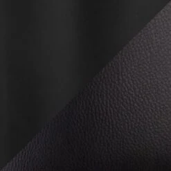 Strick & Bolton Oscar Adjustable Bar Stool With Rounded T Footrest (Set Of 2) - Black Faux Leather/Black -Elegance Barware 13d99b74 b7db 43e8 b5a4 4fa48c125d37