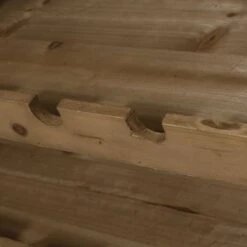 Fritsche Modern Industrial 15 Bottle Floor Wine Rack By Christopher Knight Home - Black + Natural -Elegance Barware 13e51698 a461 4d33 a9e9 04aeec4a72e2