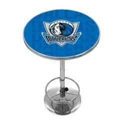 NBA Chrome Pub Table - City - New York Knicks -Elegance Barware 144f008b 5e74 4211 8936 5e12529f6809