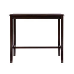 Ansley Bar Height Pub Table Walnut -Elegance Barware 16473697 4505 4cfc ac74 881047f740b1