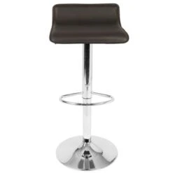 Contemporary Ale Adjustable Barstools (Set Of 2) - Brown -Elegance Barware 1792015a b1af 4081 8af6 f569d94dea5e