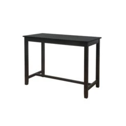 Ansley Counter Height Pub Table Black