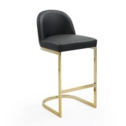 Silver Orchid Boardman PU Leather Bar Stool/Counter Stool Chair - Navy - Bar Height -Elegance Barware 1b110fb3 7b38 40c7 995d 2b17a7fbad17