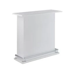 Acme Furniture Kite White Wood Bar Table - High Gloss White -Elegance Barware 1c6556ca 41e0 4eae a010 577db5c5b200