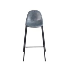 Porthos Home Tuca Bar Stools Set Of 2, PU Leather Upholstery, Iron Legs - Brown -Elegance Barware 1c899db0 8838 4421 b2ca 390e2704dd81