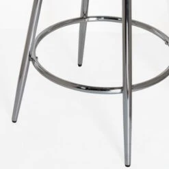 Hillsdale Bullock Basket-style Back Metal Swivel Counter Height Stool - N/A - Chrome And Teal Blue - Counter Height -Elegance Barware 1da9a46a eb72 40d9 b748 b9f719176a21