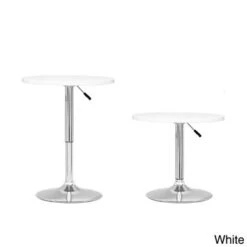 Maya Adjustable Height Round Bar Table - Black -Elegance Barware 1f8e7167 7483 4991 9430 8ccf21a29875