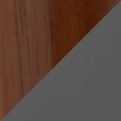 Carson Carrington Stone Walnut Counter Stool (Set Of 20 - Grey Faux Leather -Elegance Barware 20565bf4 a30f 4f26 a08a a2f12bb957c0