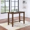 The Gray Barn Kaess Pub Height Dining Table - Chestnut