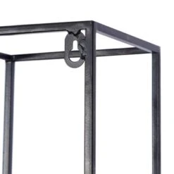 Black Iron Contemporary Wine Rack 16 X 36 X 6 - 36 X 6 X 16 - 36 X 6 X 16 - Black -Elegance Barware 22b049a6 9847 4d15 b9fe 20d6b1b167d5