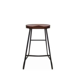 Ranch Redwood Contour Seat Bar Height Barstool (set Of 2) - Set Of 2 - Bar Height