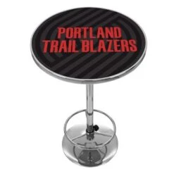 NBA Chrome Pub Table - Fade - 31"H - Toronto Raptors -Elegance Barware 25fd9229 2631 4614 b130 0920af58f65b