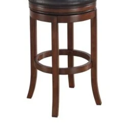 Shelby 34-inch Extra Tall Swivel Bar Stool By Greyson Living - Walnut -Elegance Barware 2e003ef4 d9b4 411d 93f2 93578dc4d2d0