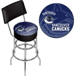 NHL Swivel Bar Stool With Back - Watermark - Philadelphia Flyers -Elegance Barware 30e338af b8aa 4a96 b554 d939ede2131a