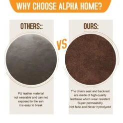 Carbon Loft Aube Vintage Faux Leather Bar Stools (Set Of 2) - Grey -Elegance Barware 31585391 f1e2 4023 a9af e2b7fae35047