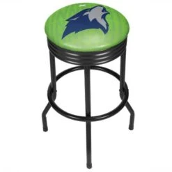 NBA Black Ribbed Bar Stool - City - Pheonix Suns -Elegance Barware 31e38ffc 3c0f 4940 b70c 0fc471ff5c6b