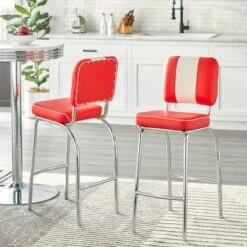 Simple Living Raleigh Retro Bar 3-piece Dining Set - Black -Elegance Barware 32adc27d d526 44f7 bd6f 14a579cf39a1