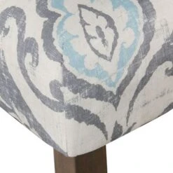 Homepop 24" Classic Parsons Counter Stool - Suri Blue Slate - Blue -Elegance Barware 32d36947 3896 490b a7a9 2f686870aa14