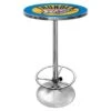 Official NBA Chrome Pub Table - Oklahoma City Thunder Nba Chrome Pub Table