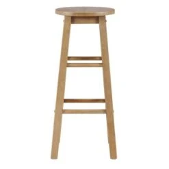 The Gray Barn Cackleberry Basic Stationary Backless Bar Stool - Greywash -Elegance Barware 361c9213 3f16 4442 8fc2 3ef29b9e27e1