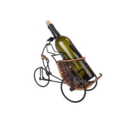 Asian Style Rickshaw Cyclist Wine Holder - Multi -Elegance Barware 362c3361 de08 48ad b2c3 34d47364c6ad