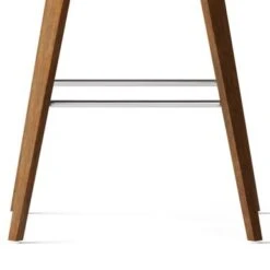 WYNDENHALL Cacey Mid Century Modern Bentwood Counter Height Stool (Set Of 2) - 20.7'' X 21.1'' X 36.6 - Denim Grey -Elegance Barware 364f501e 0add 42bc 96c5 01262ddb7f76