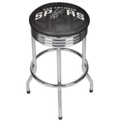 NBA Chrome Ribbed Bar Stool - Fade - Utah Jazz -Elegance Barware 3696dc0a b6c6 468d 851e 61dd5d0385ef