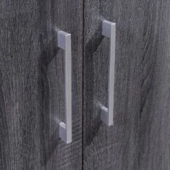 Roula Mid-Century Wood Wine And Bar Cabinet By Christopher Knight Home - Grey -Elegance Barware 37712d1e ba29 4d0d 886c 35d56034fd74