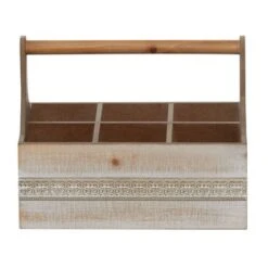 Brown Wood Bohemian Wine Holder 12 X 15 X 10 - 15 X 10 X 12 - 15 X 10 X 12 - Brown -Elegance Barware 378b6750 d381 4e32 86ee c7917b2d25e9